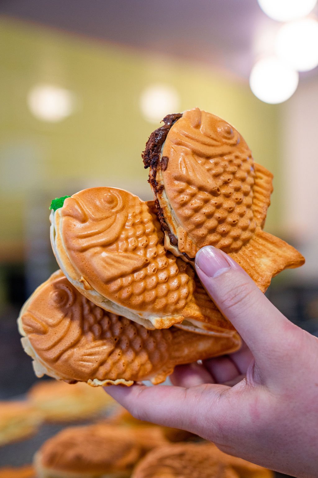 Rice Culture golden taiyaki with sweet fillings